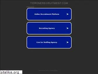 tieronerecruitment.com