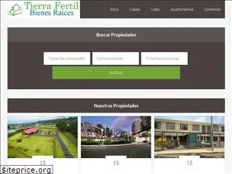 tierrafertilbienesraices.com