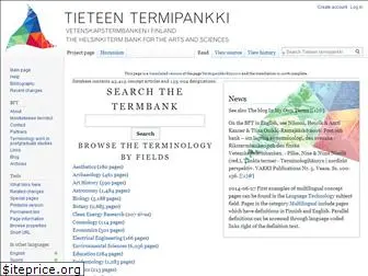 tieteentermipankki.fi