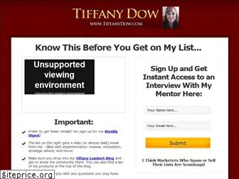 tiffanydow.com