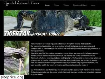 tigertailairboattours.com