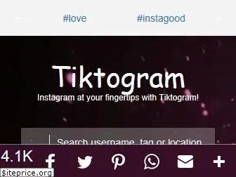 tiktogram.com