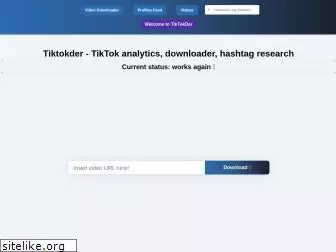 tiktokder.com