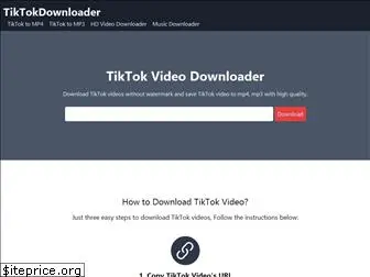 tiktokdownloader.tv