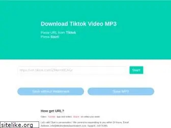 tiktokvideosdownloaders.com