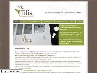 tilianaturalhealth.com