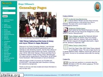 tillmangenealogy.org