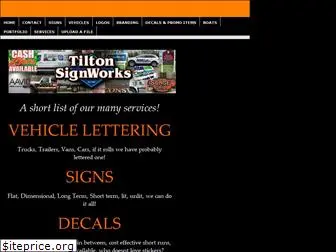 tiltonsignworks.com