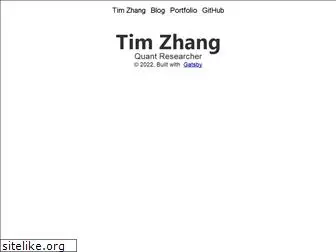 tim-zhang.com