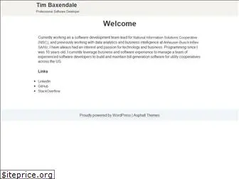 timbaxendale.com