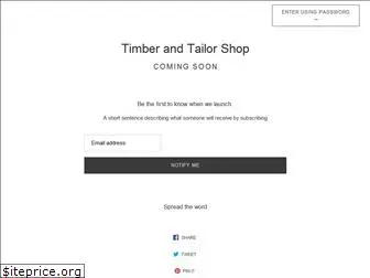 timberandtailor.com