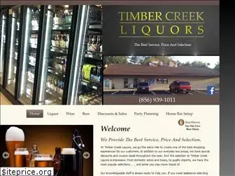 timbercreekliquors.com