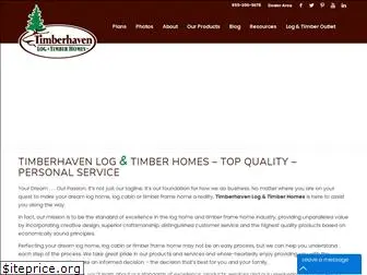 timberhavenloghomes.com