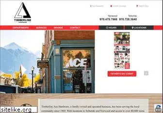 timberlineacehardware.com