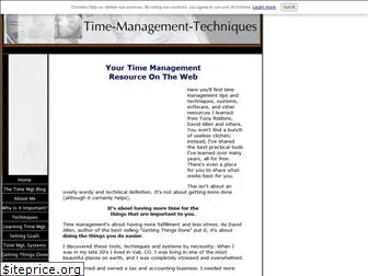 time-management-techniques.com