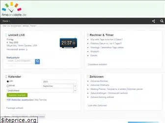 timeanddate.de