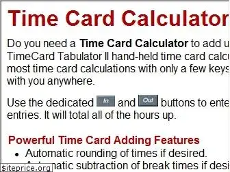 timecard-calculator.com