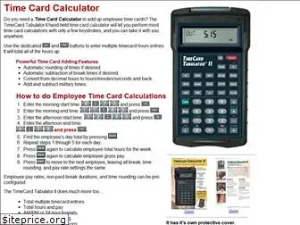 timecardcalculator.com