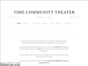 timecommunitytheater.com
