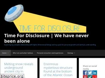 timefordisclosure.com