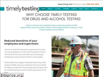 timelytesting.com