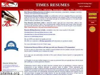 timesresumes.com