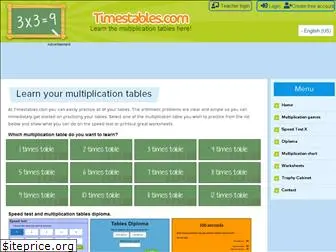 timestables.com