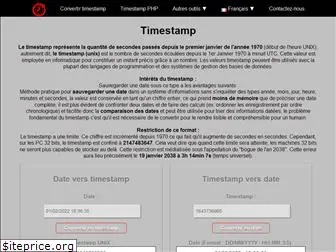 timestamp-tool.fr