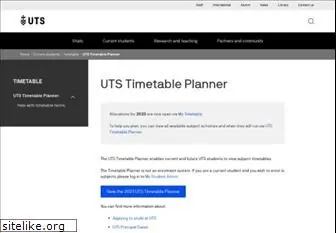 timetable.uts.edu.au