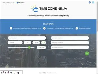 timezoneninja.com