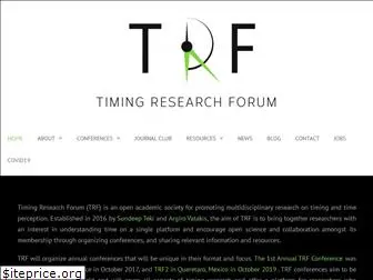 timingforum.org