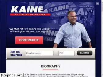 timkaine.com