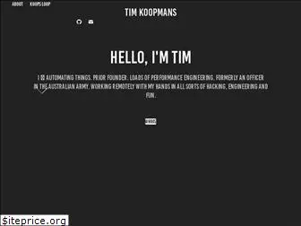 timkoopmans.com