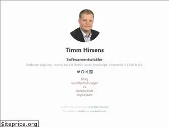 timmhirsens.de