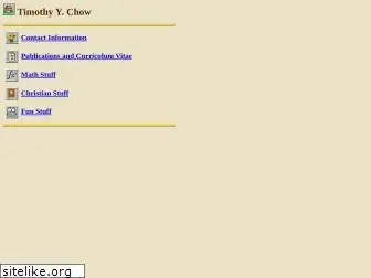 timothychow.net
