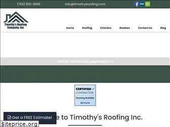 timothysroofing.com