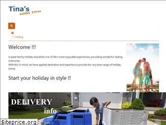 tinas-holidayextras.com