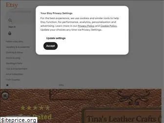 tinasleathercrafts.co.uk