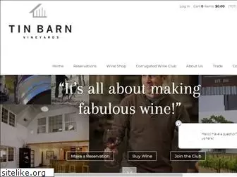 tinbarnvineyards.com