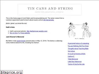 tincansandstring.net
