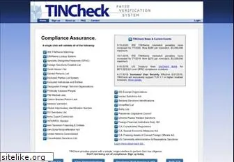 tincheck.com