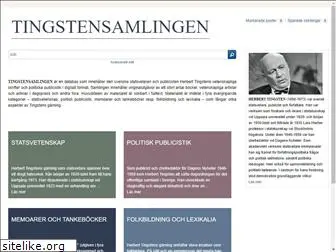 tingstensamlingen.se