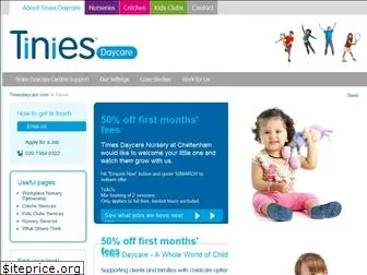 tiniesdaycare.com