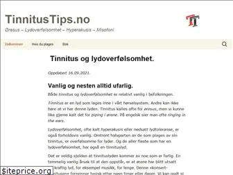 tinnitustips.no