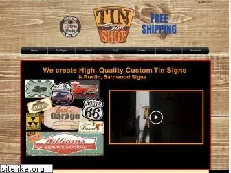 tinsignshoppe.com