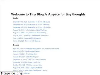 tinyblog.dev