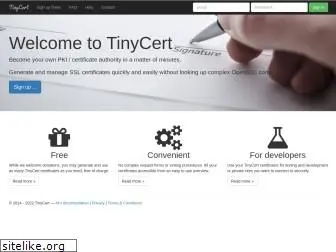 tinycert.org