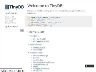 tinydb.readthedocs.io