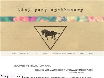 tinyponyapothecary.com