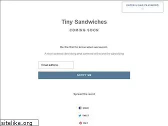 tinysandwiches.com